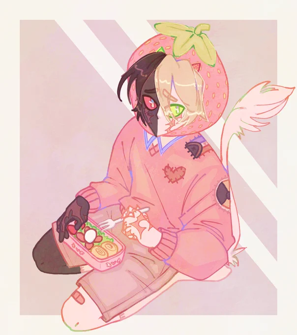 strawberry lunchbox
#ranboofanart #ranboo #ranbooart 