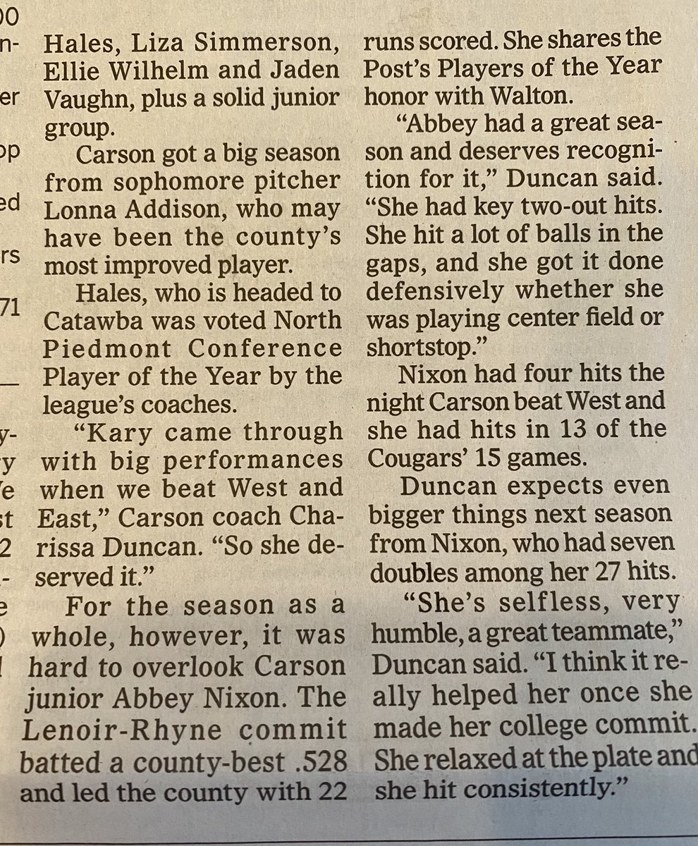 Great season Kary, Liza and Abbey!m.salisburypost.com/2021/05/13/hig…