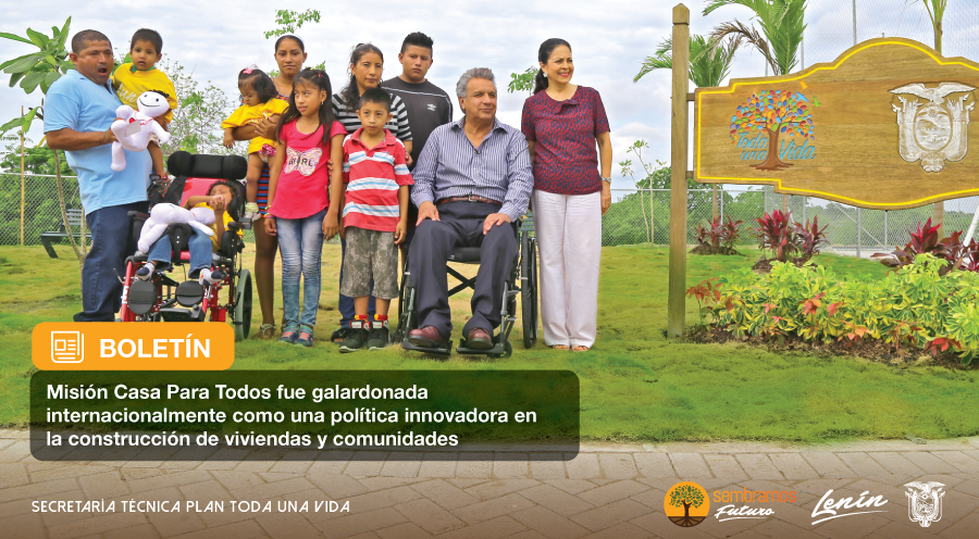 📍BOLETÍN | Misión #CasaParaTodos del @PlanTodaUnaVida logró un galardón internacional de la <a href="/PlataformaUHPH/">Urban Housing Practitioner´s Hub (UHPH)</a> como una política pública innovadora. 

Lee más aquí ➡️ bit.ly/3fenVsd

#SembramosFuturo🌱