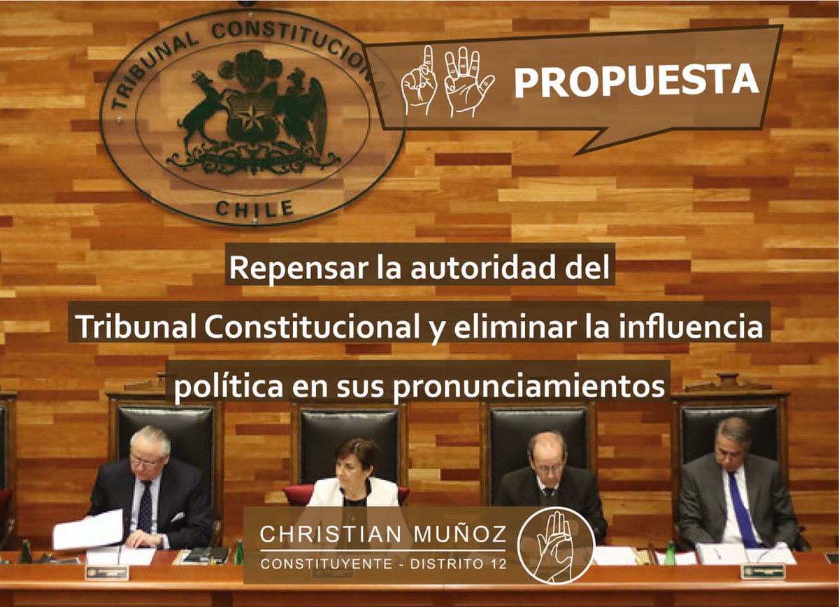 Hoy presento mis últimas cuatro propuestas en esta candidatura y les recuerdo importante que es votar este sábado y domingo. 
Espero que me apoyes marcando YB 26, recuerda soy Christian Muñoz, candidato a constituyente por la Lista del Apruebo.