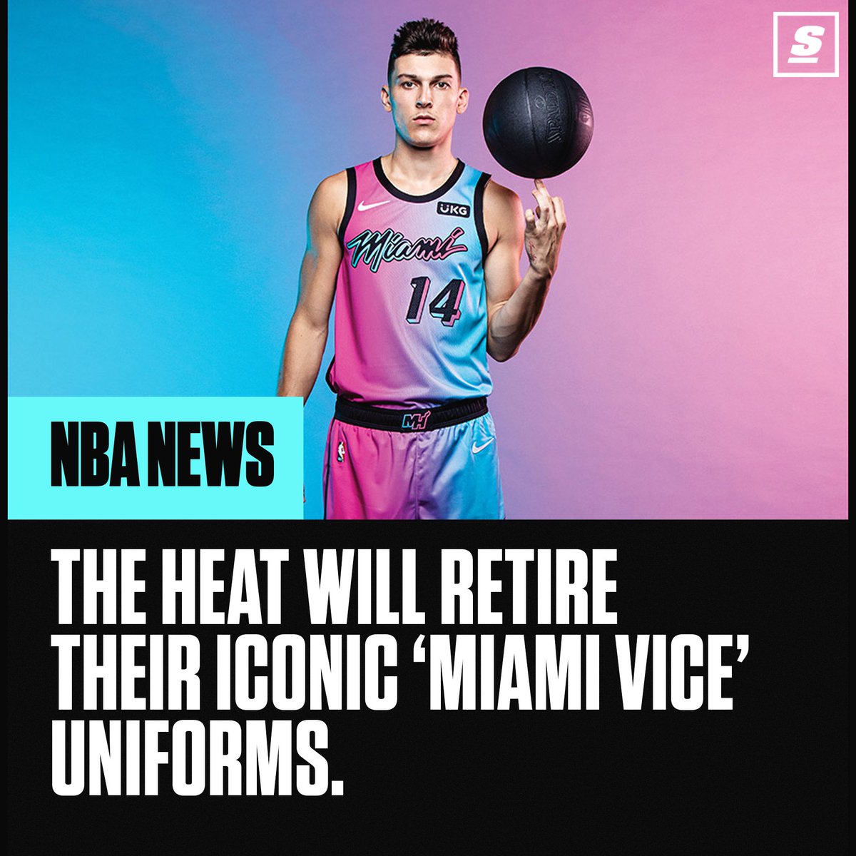 The Heat Will Retire Their Iconic 'Miami Vice' Uniforms