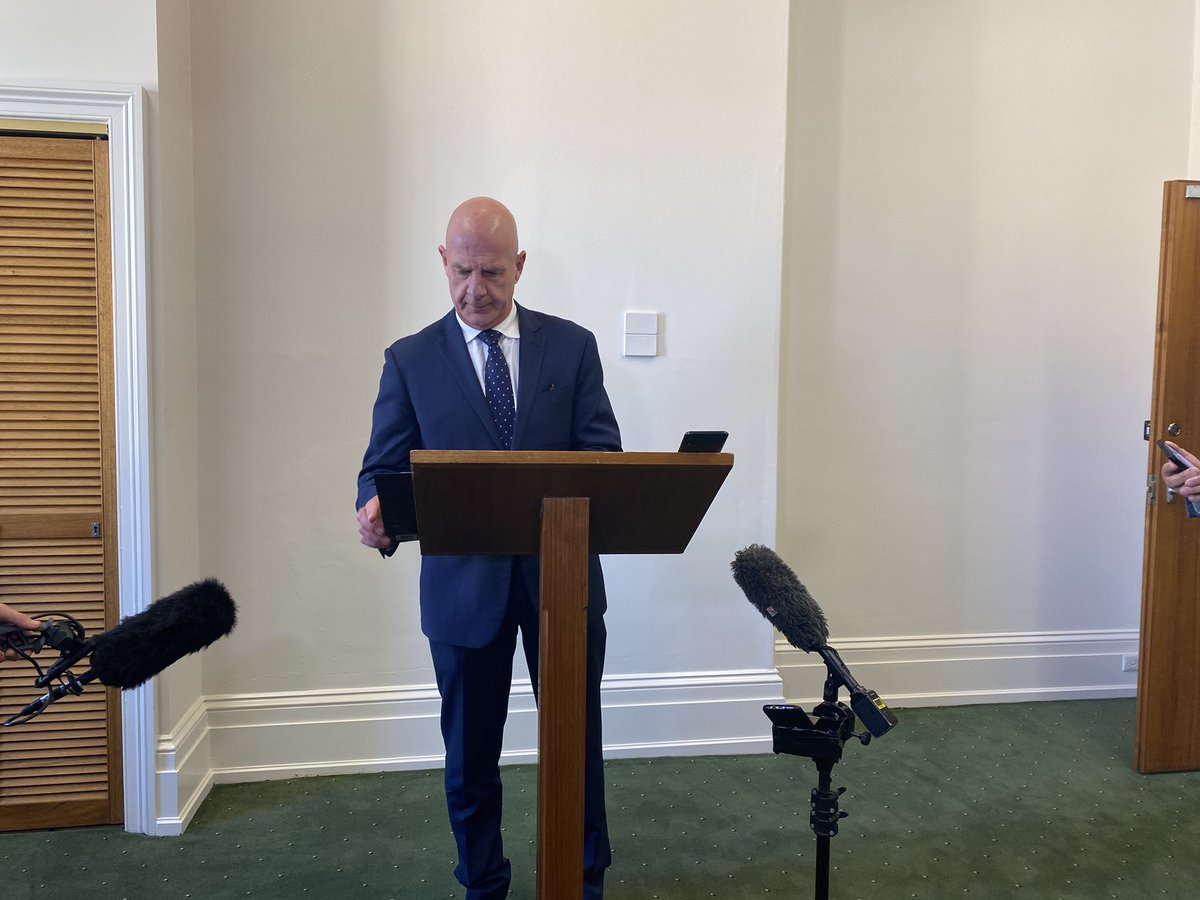tarliaj14's tweet photo. #Breaking: Adam Brooks is being treated interstate for mental health. Premier Gutwein says he is unwell but getting support in Queensland. He has been visited by Queensland Pol and charged with a firearms offence. He has resigned. @WINNews_Tas #politas. https://t.co/vFX5iyG0lw