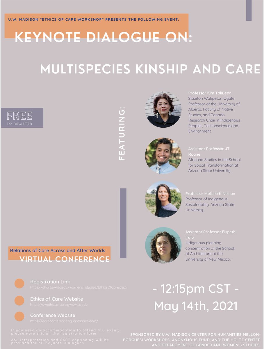 UW-Madison Ethics of Care Initiative tweet media