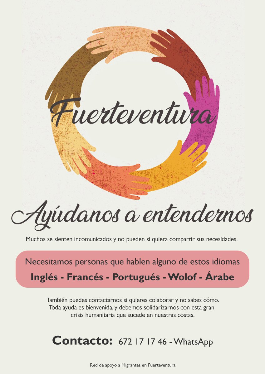 Apoyo a Migrantes Fuerteventura tweet media