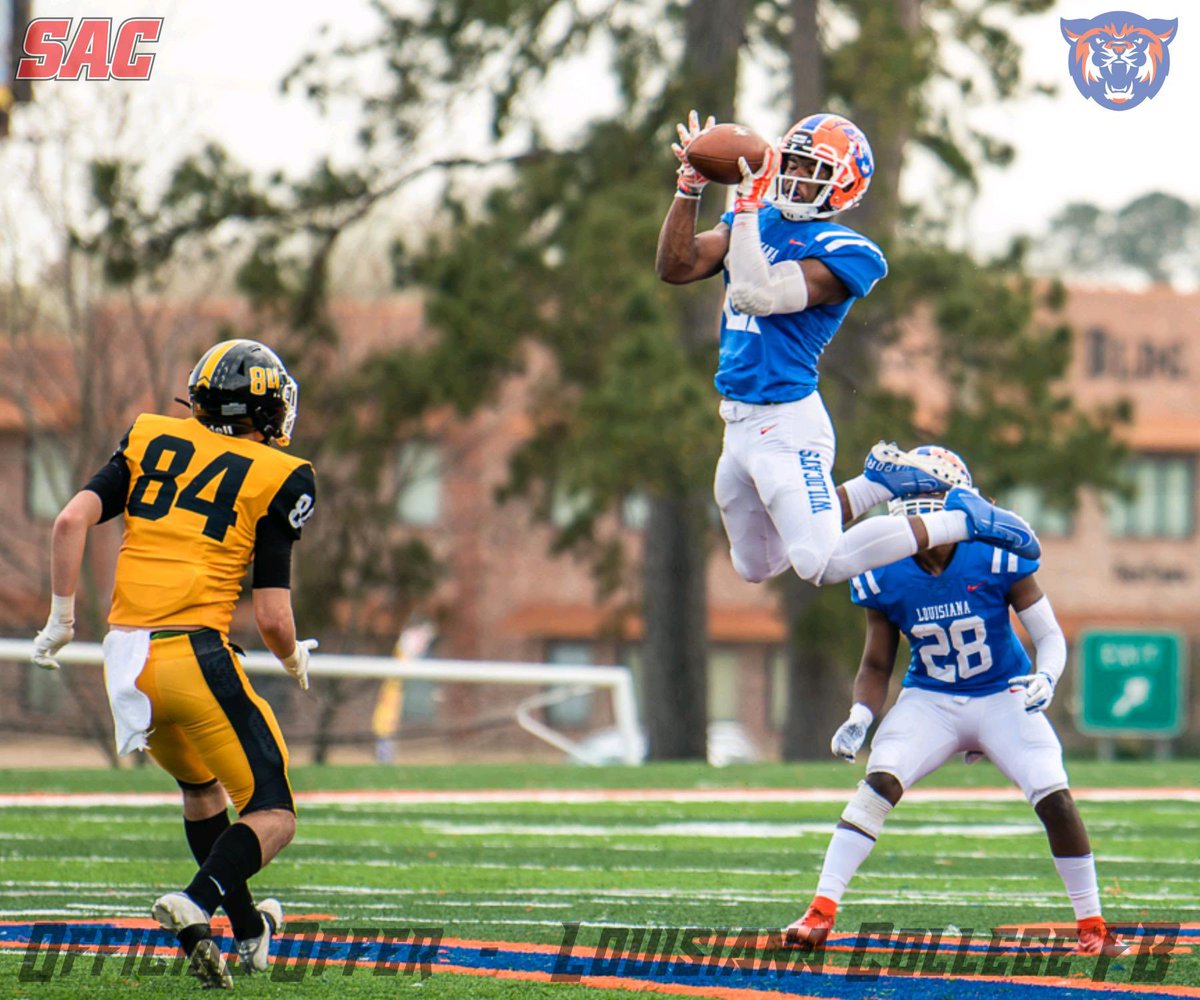 Wow😳 Extremely blessed and honored to receive my very first offer from Louisiana College🤩🤩🤩🤝💯 @LC_ftball <a href="/Coach_Vince_/">Vince Giardina</a> <a href="/F3Elite7v7/">F3 Elite Organization</a> <a href="/KenAnioJr/">Ken Anio</a> <a href="/Coach_DreGobert/">Coach Dre</a> <a href="/LCAKnights/">LCAKnightsSports</a>