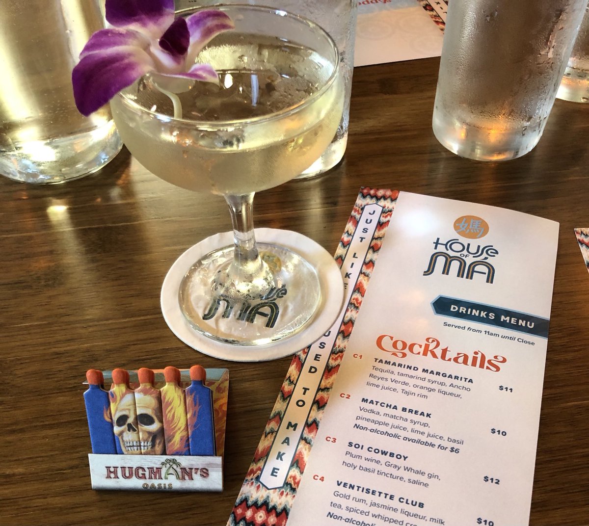 If you visit the new House of Ma in San Antonio, the cocktail to order is the Soi Cowboy made with ⁦⁦@graywhalegin⁩ ...