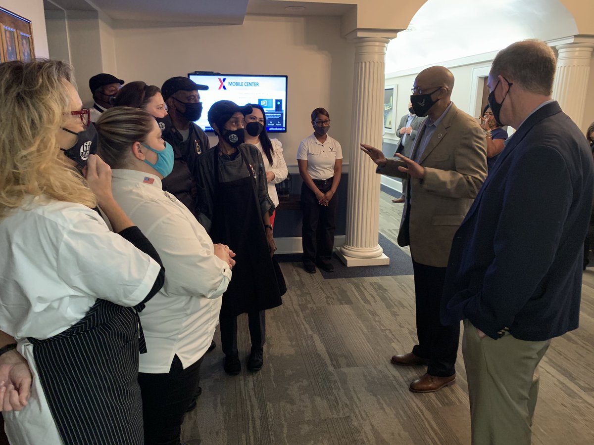 drjerrodwheeler's tweet photo. It was an honor to meet @GenCQBrownJr & Mrs. Brown @HQAirUniversity to briefly talk #MilChild education & license reciprocity for military spouses. Inspiring leadership in every aspect! Sir, come visit us anytime @KnobSchools @Whiteman_AFB where #OurMissionIsStudentSuccess! 🇺🇸 https://t.co/1eRZtqPAoT