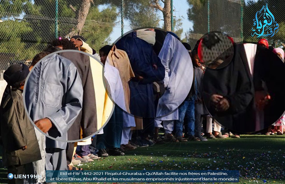 FranceNews24's tweet photo. 🔴 INFO - #Syrie : Le groupe d’#OmarOmsen recruteur niçois détenu par le groupe Hayat Tahrir al-Sham (#HTS) à #Idelb diffuse des photos des festivités du #Fitr avec ~30 enfants visibles. https://t.co/nuxJg8ZdNX