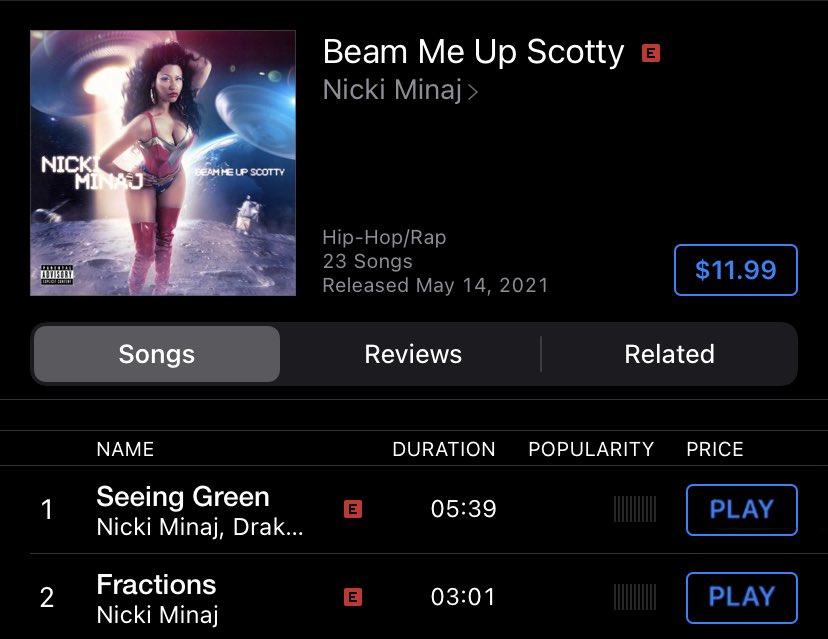 amoronika's tweet photo. STREAM AND BUY FRACTIONS , TREAT THIS SONG LIKE LLC BUT EVEN HARDER ! #NICKIMINAJ #fractions #nicki #barbz https://t.co/co52ZcugbD