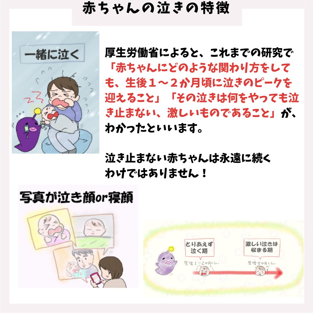 日本産後ケア協会 赤ちゃんは永遠に泣き続けるわけではありません 産後ママの豆知識 赤ちゃんの 泣き には特徴がある T Co Rqnhfi7lsj 赤ちゃん 泣き止まない ママ パパ 子育て 産後 出産 妊娠 産後ケア 産後うつ 日本産後ケア協会 赤ちゃんは永遠に泣き続けるわけではありません 産後ママの豆知識 赤ちゃんの 泣き には特徴がある T Co Rqnhfi7lsj 赤ちゃん 泣き止まない ママ パパ 子育て 産後 出産 妊娠 産後ケア 産後うつ