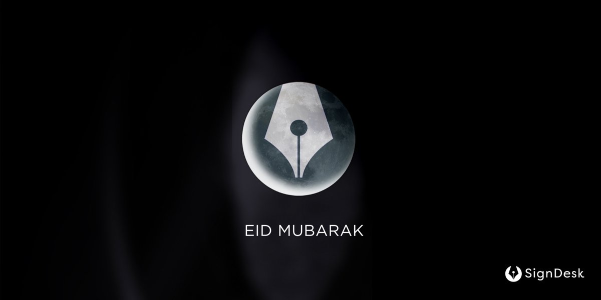 Eid Mubarak from @eSignDesk! As the month of Ramadan comes to an end & the fasting is broken, we wish everyone a joyous Eid al-Fitr, filled with family, gifts & delicious biryani!
#EidMubarak #EidUlFitr #Eid #Ramadan2021