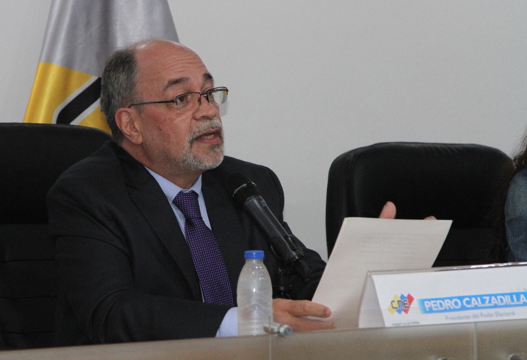 1/5 Pdte. del #CNE, Pedro Calzadilla, anuncia que Elecciones Regionales (Gobernadores y Legisladores Estadales) y Municipales (Alcaldes y Concejales) serán el 21 de noviembre de 2021, luego de la revisión de propuesta de cronograma, aprobado por unanimidad