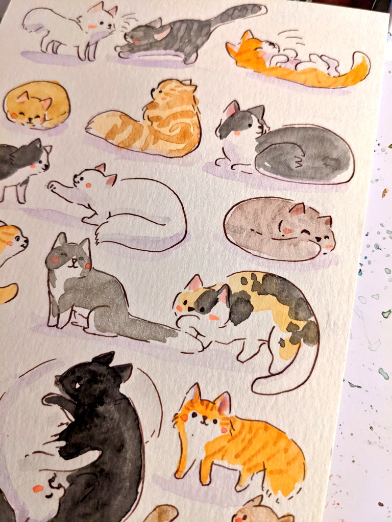 This one's smaller, it's a gift for a cat person :) 