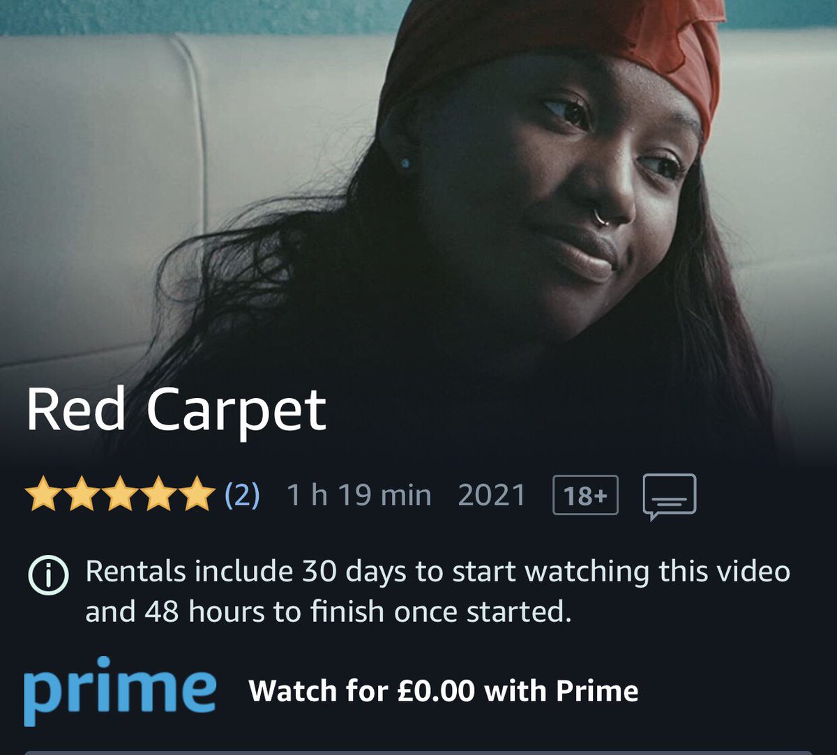 scottaltman's tweet image. RED CARPET currently has a 5 star rating on Amazon Prime UK. If you haven’t watched it, get involved and spread the word 😉 #Film #Movies