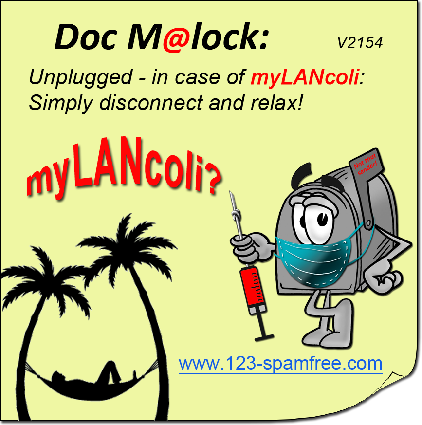 TGIF. But stay alert, the bad guys working 247! If you use SpamX already, enjoy your weekend!

<a href="/Spam_X_/">Spam-X</a>

#SpamX  #NoSpam #Cyberdefense #ITSecurity #ITSicherheit #infosec #itsec 
<a href="/netzpalaver/">netzpalaver</a>

 #SpamBlocker #Spamless 
<a href="/be_logo_agency/">Belogo</a>

123-spamfree.com