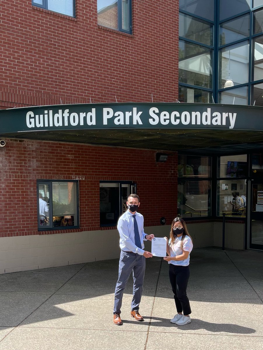 SSSAA_SD36's tweet image. Congratulations to our 2020-2021 recipient of the Kahunaverse scholarship: Par Tha Luai from Guildford Park! @Surrey_Schools @GPSabres1 @kahunaverse