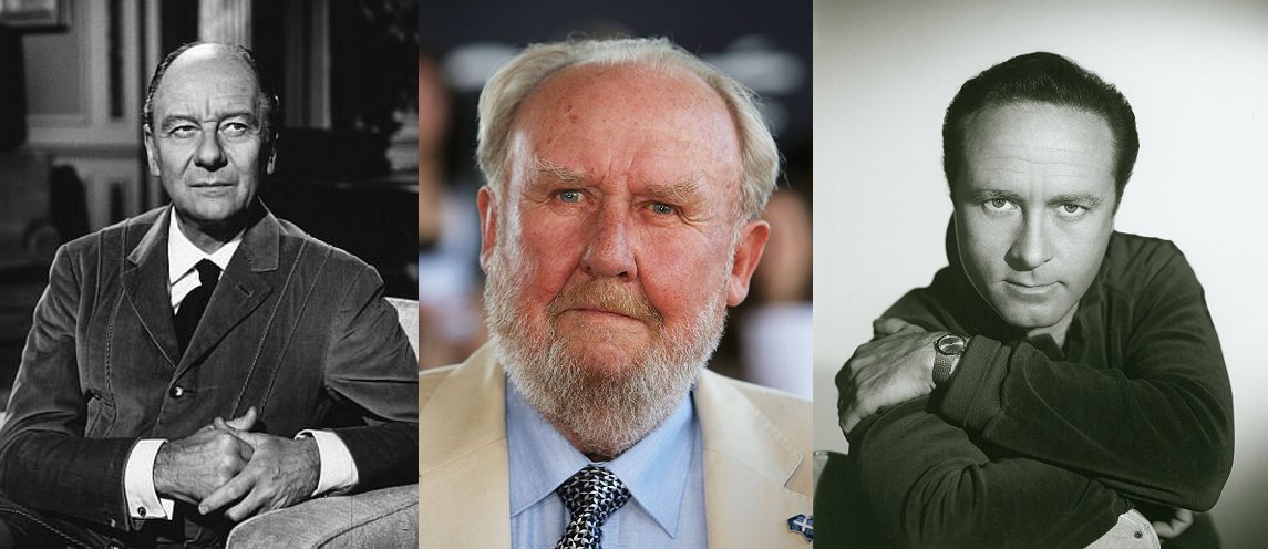 VoiceTalentHOF's tweet image. Remembering on the day they left us #JohnGielgud 2000, #BillHunter 2011, #HowardMorris 2005