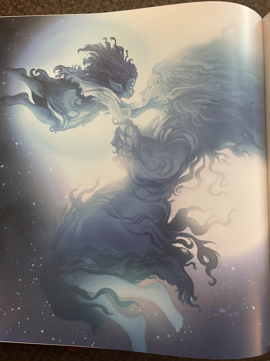 Schuyluhh's tweet photo. @BellularGaming White Lady &amp; Blue Child from new Folks &amp; Fairy Tales book 👀 https://t.co/TDRTsdr88R