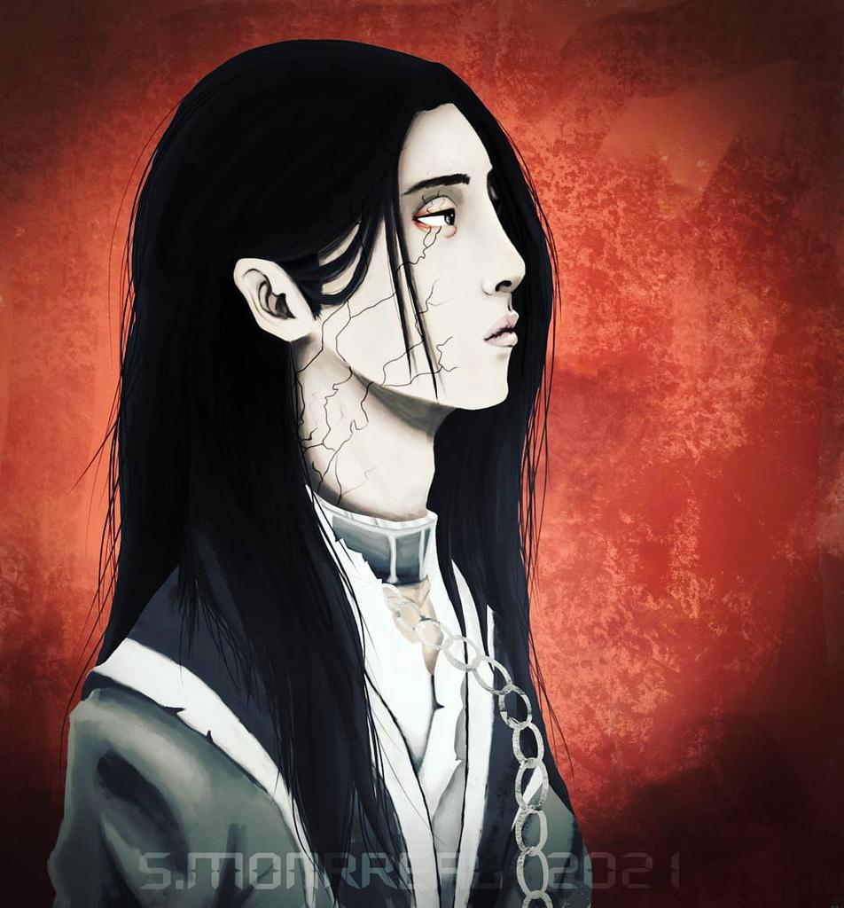 Saulmonrreal's tweet photo. fanart of Wen Ning from the series the untamed, from the novels of Mo Dao Zu Shi #MoDaoZhuShi #wenning #fanart #theuntamed #grandmasterofdemoniccultivation #generalghost https://t.co/icYgqqlJLR