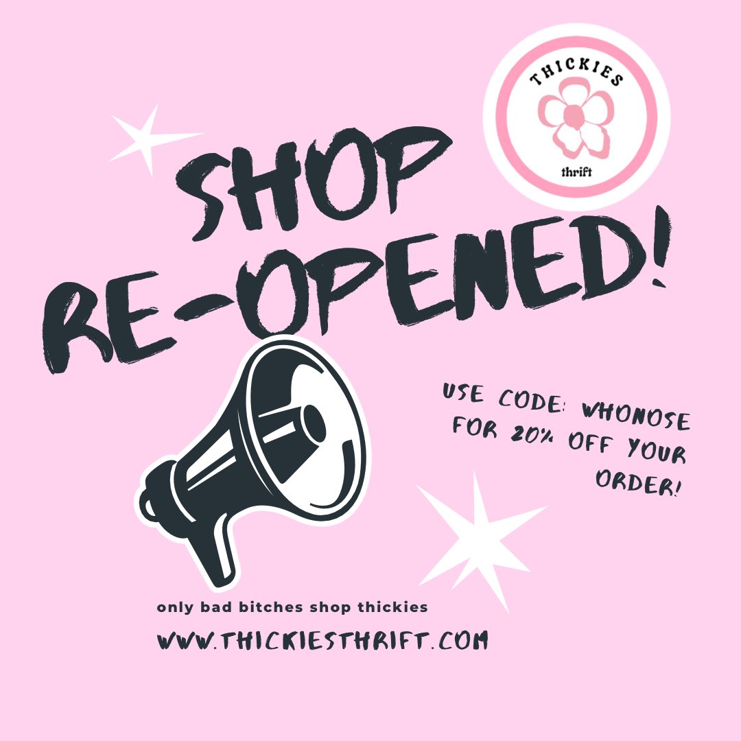 imlupe_'s tweet photo. 🌸WE ARE NOW RE-OPENED!!🌸
Use code 👃🏼WHONOSE👃🏼 for 20% OFF your order for a limited time!! 
Jewelry, bags, accessories, clothes, shoes, office, crafts, and more! 
https://t.co/fIJJ9urfaF https://t.co/slu3tpo015