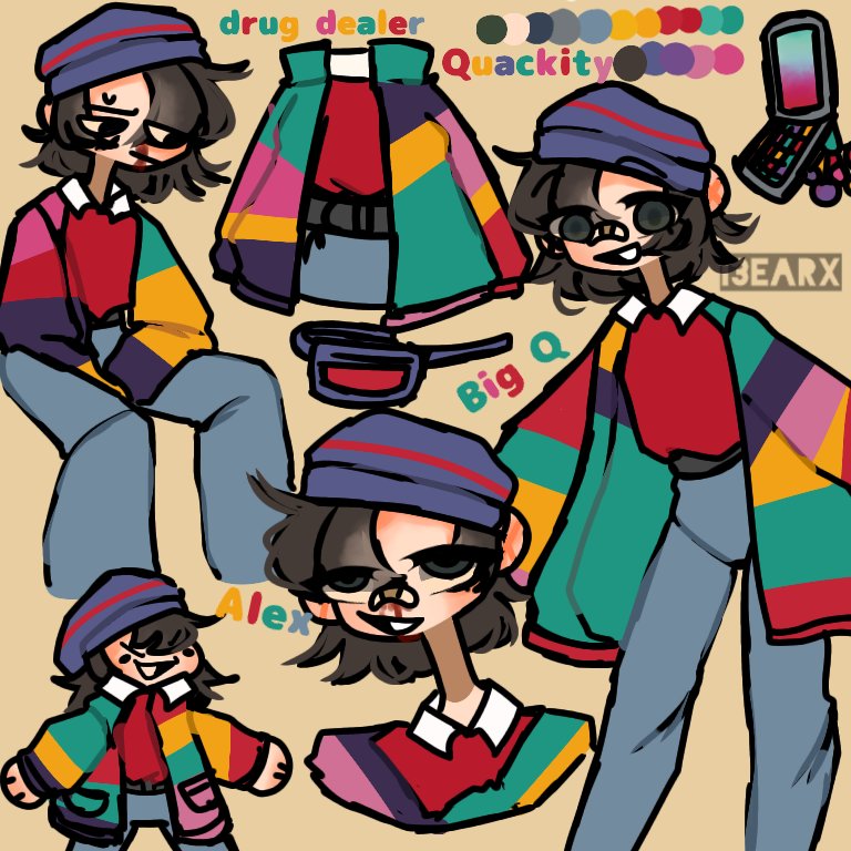 l3earx's tweet photo. Drawing one of my comfort streamers! Drawn Quackity in my new 90s vintage au 💕
#quackity #quackityfanart #FANART #dsmpfanart #dsmp #dsmpart #dreamsmpfanart https://t.co/KgRwaEuXuc