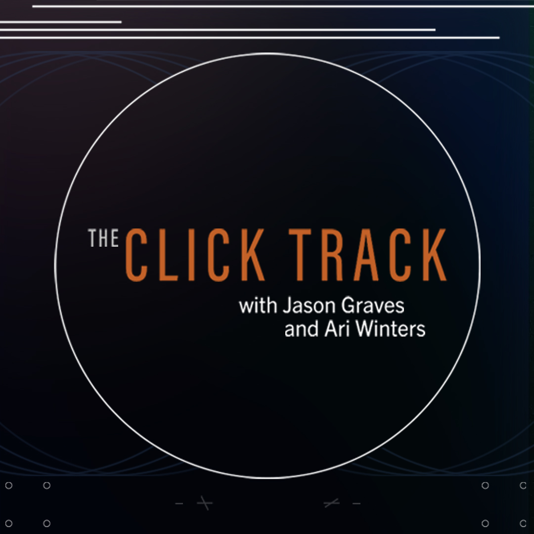 HeavyocityMedia's tweet photo. Introducing The Click Track, a podcast about composing and the tech behind it. @jgmusic &amp; HY's Ari Winters host this exploration of scoring, production, and music technology.

Listen to Episode 1 at https://t.co/q9yHoFNJ9Z, or wherever you get your podcasts. https://t.co/q0VdvLq4nV