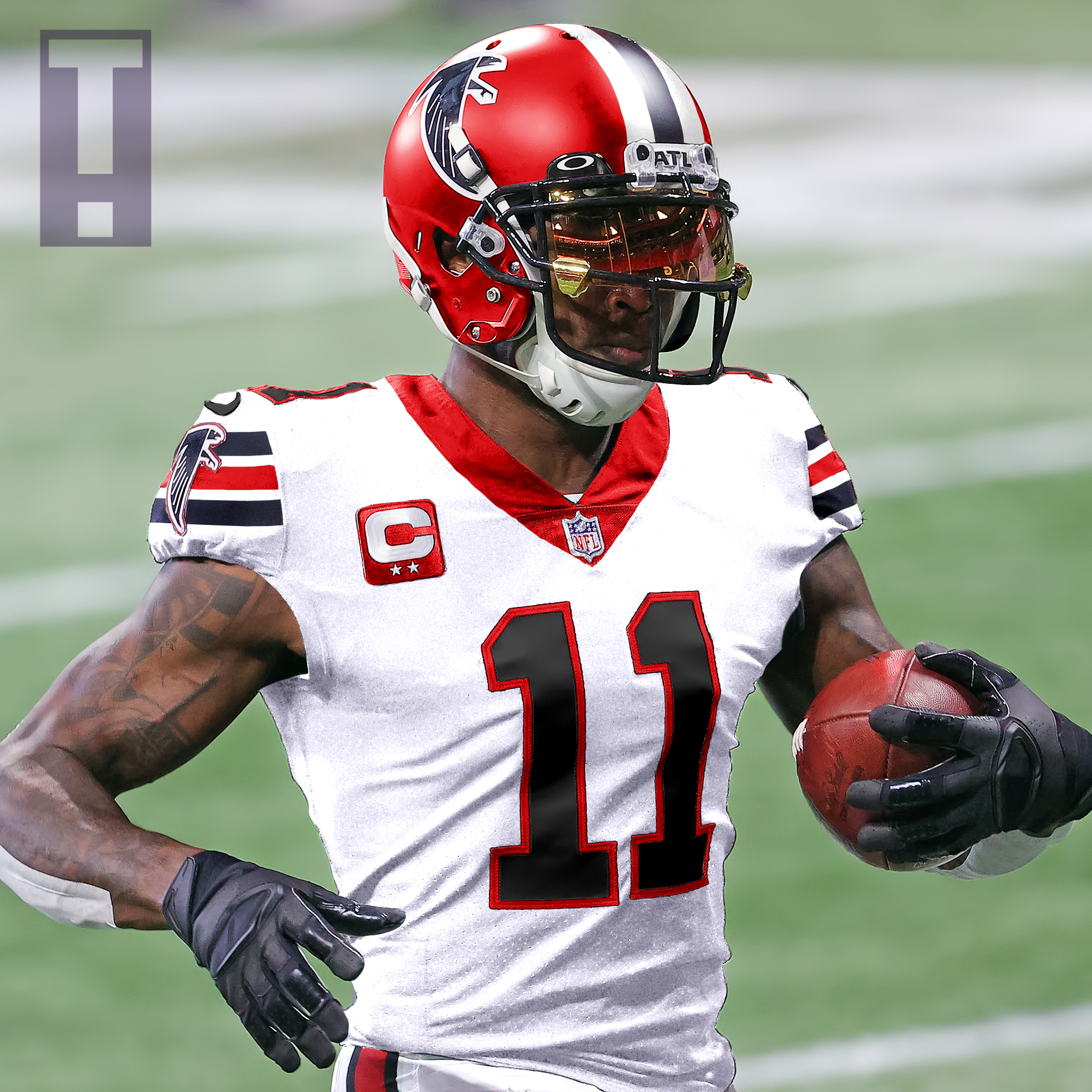 Falcons shop throwback jersey