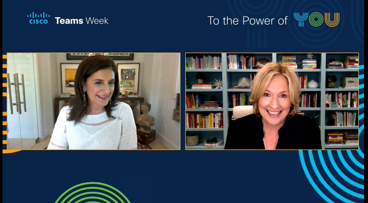 Great way to wrap up Teams Week today!  I could listen to <a href="/FranKatsoudas/">Francine Katsoudas</a> and <a href="/BreneBrown/">Brené Brown</a> all day!  Powerful sessions wrapped up with a session that left you wanting more!  Thank you for investing in us!!!  #WeAreCisco #LoveWhereYouWork