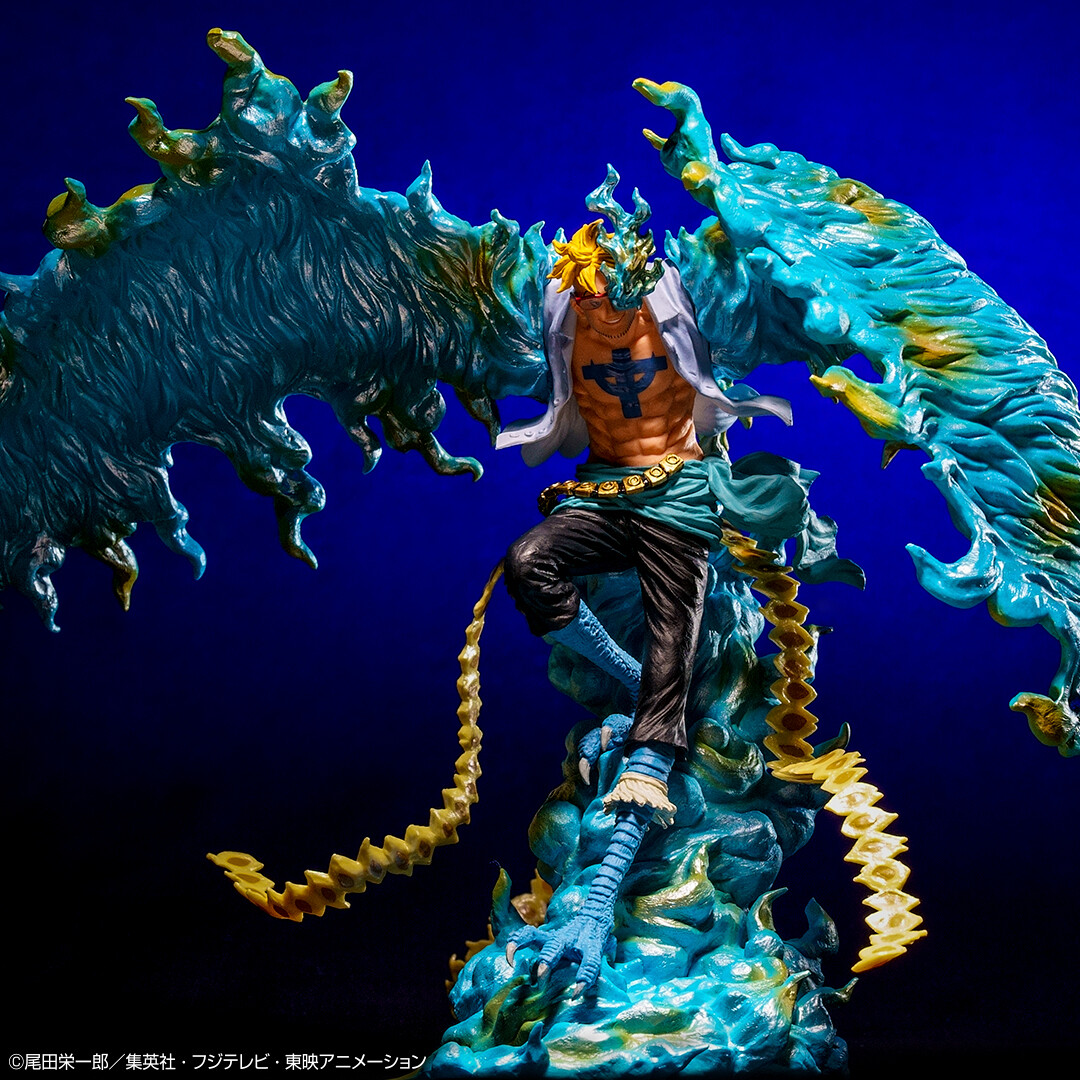 一番くじ海賊団 いよいよ明日発売 一番くじ ワンピース Ex 悪魔を宿す者達 5 15 土 より順次発売予定 ラストワン賞はb賞マルコの彩色違いver パールを使用した彩色で より煌びやかなテイストに仕上がってます 詳細 T Co Qlrv5bsban