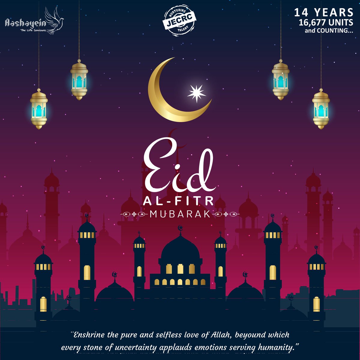 thelifesaviours's tweet image. Let&apos;s celebrate the significance of love and mercy that beautify our lives with the cherishing colors of heaven. It&apos;s the time to spread devotion with our holy deeds and step forward to protect humanity.
Eid Mubarak

#the_life_saviours