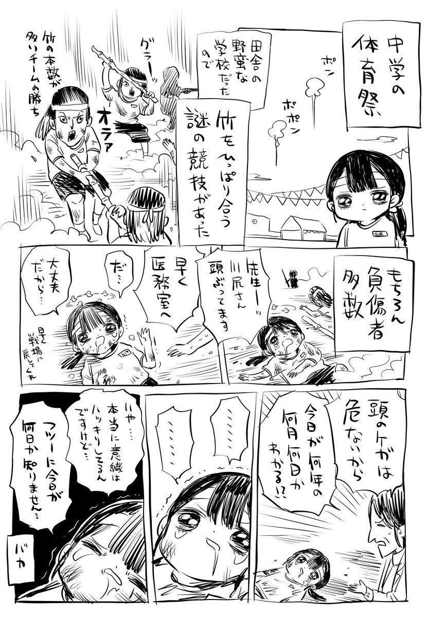 頭を打った話 