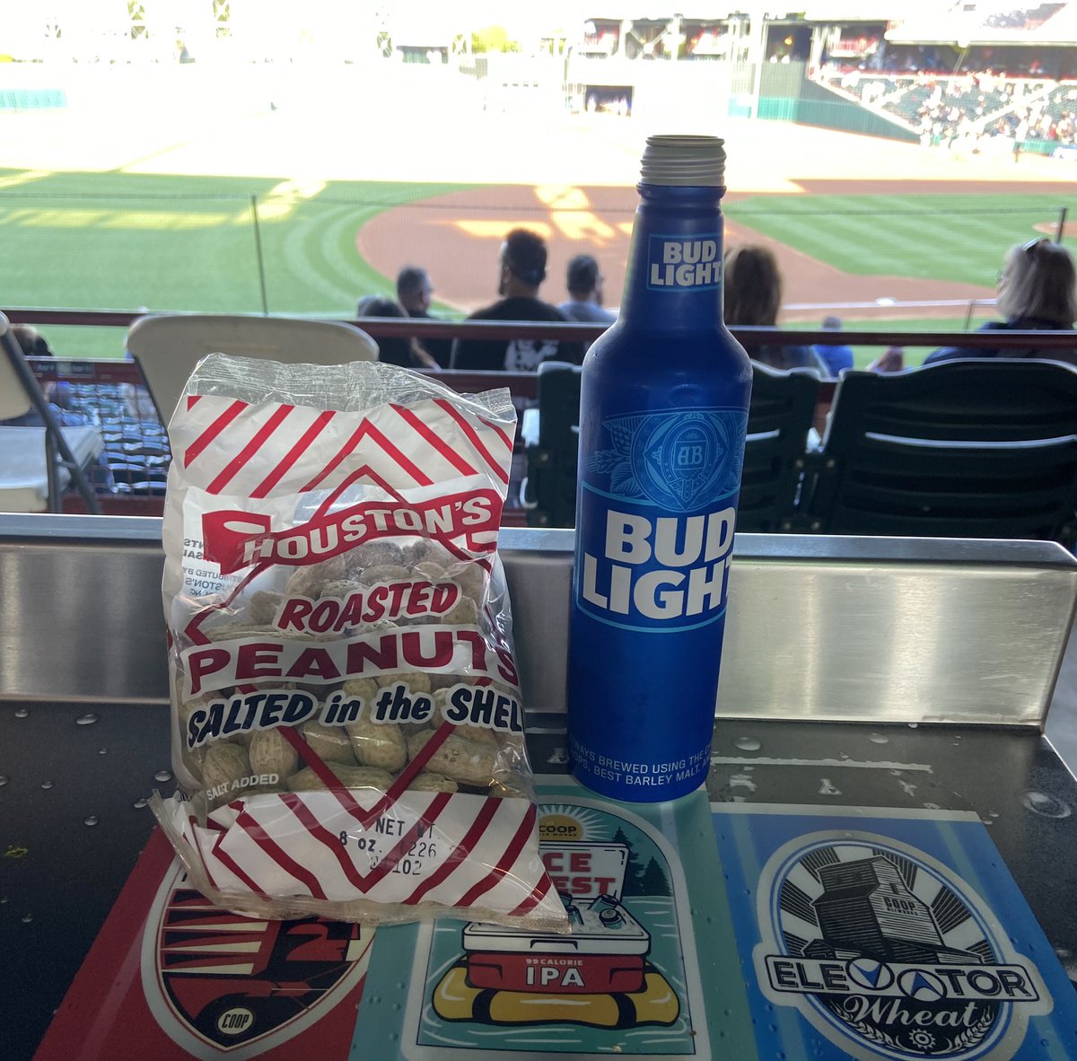 BillyMac2017's tweet photo. OKC DODGERS OPENING NIGHT 5/13/21:  Triple A Minor League Baseball IS BACK at the BRICK and so are the McCoin’s!  -  LET’S GO DODGERS! ⚾️  #OKCDODGERS  #BaseballIsBackInOKC   #ReturnOfTheMacs https://t.co/aMP2vraexz