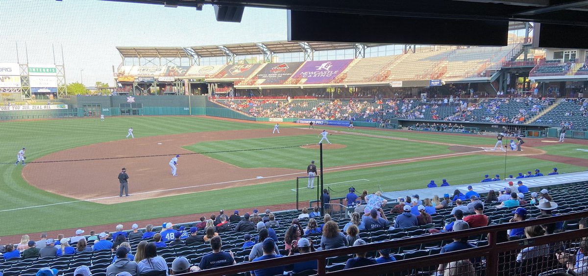 BillyMac2017's tweet photo. OKC DODGERS OPENING NIGHT 5/13/21:  Triple A Minor League Baseball IS BACK at the BRICK and so are the McCoin’s!  -  LET’S GO DODGERS! ⚾️  #OKCDODGERS  #BaseballIsBackInOKC   #ReturnOfTheMacs https://t.co/aMP2vraexz