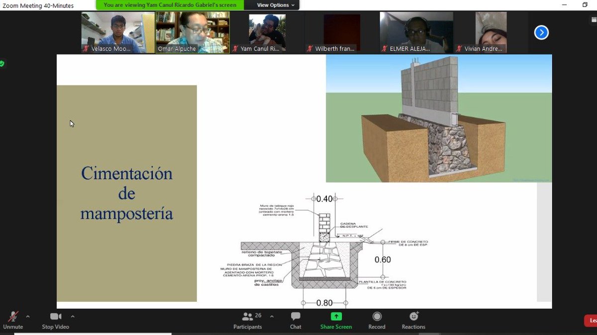 La cimentación de mampostería es un clásico de la construcción y algo muy común de ver en la región peninsular. Es económica, la emplean muchos albañiles y ayudantes y es esencial para todos aprender de este sistema de cimentación superficial. 

<a href="/omaralpuche/">omar alpuche leal</a>