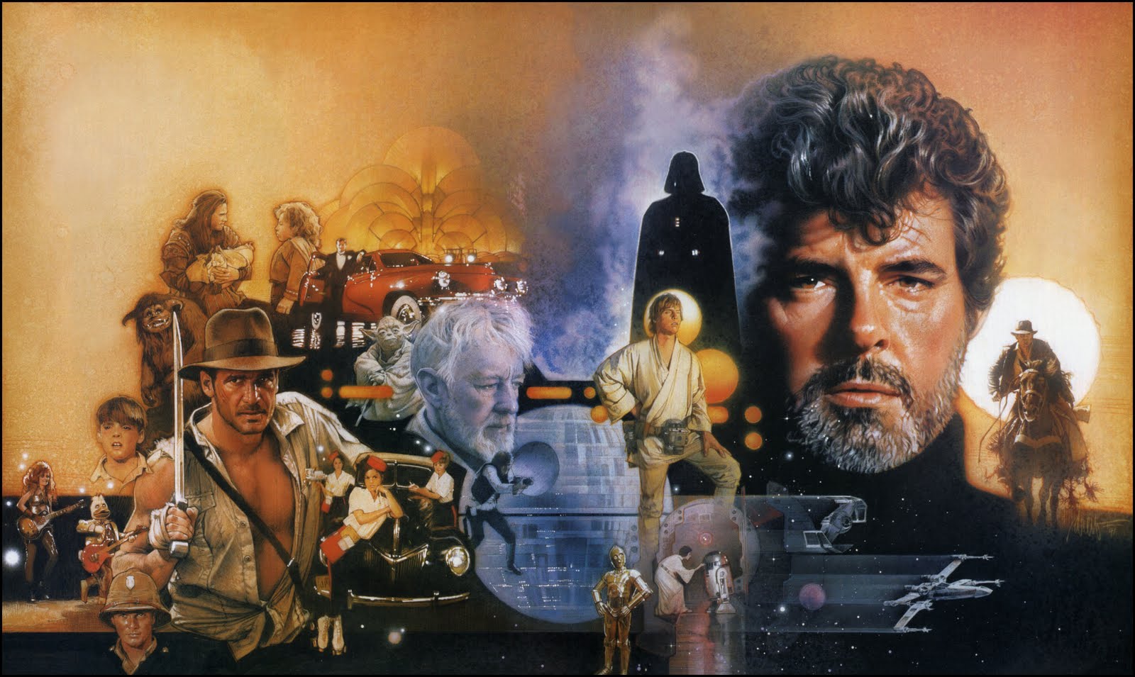 Happy 77th Birthday to 
GEORGE LUCAS 