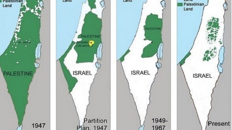 Peta palestin