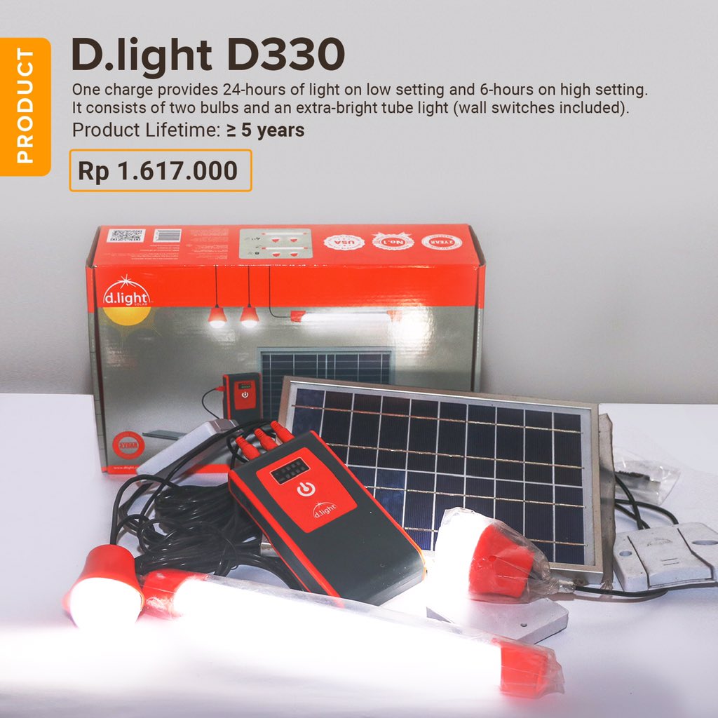 thekopernik's tweet image. Bring solar-powered light into your life! 

The D.Light is a durable, portable, long-lasting and eco-friendly lighting solution. 

You can purchase the D.Light via Kopernik&apos;s store on Tokopedia: bit.ly/kopernik-techk…

#Kopernik #findingwhatworks #techkiosk #SolarLamp #dlight