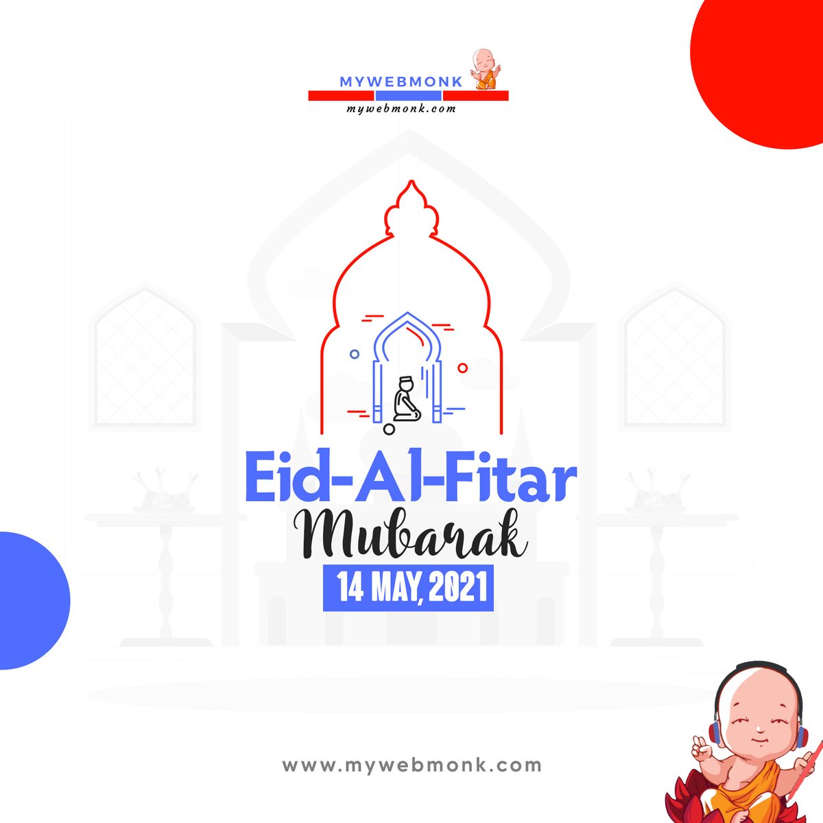 mywebmonk's tweet image. Eid is time for sharing what we have with others. Have a wonderful Eid.
#eidmubarak
#mywebmonk #contentwriting  #businessvideoagency