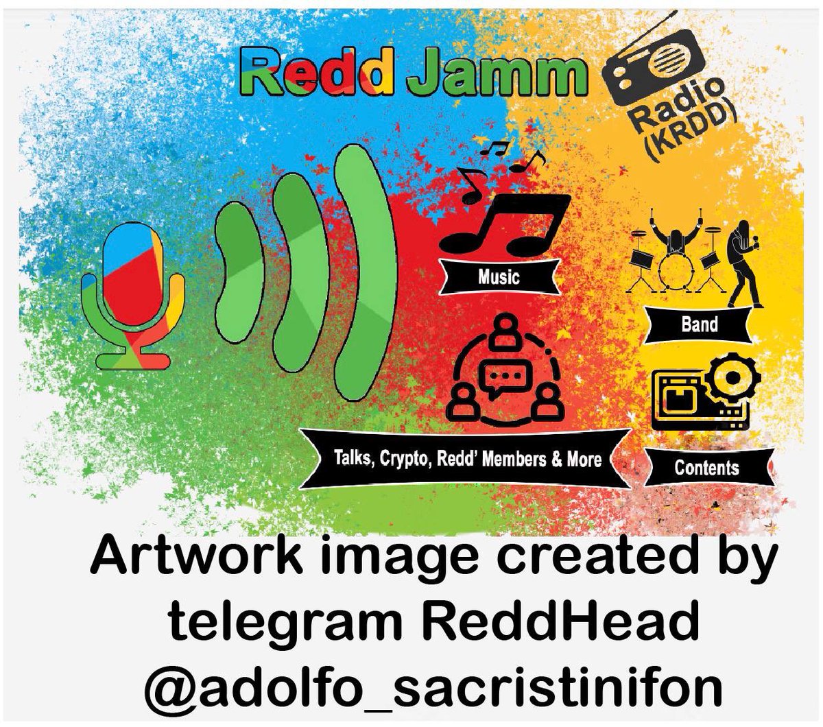 reddcoin's tweet photo. Do you know any independent musicians or emerging artists that would like to be heard on @ReddJamm? Email KRDD@ReddJamm.com for more details! #ReddJammIsTheVoiceOfEveryone #KRDD #ReddJammRadio #HomeMadeJamms #Redd #ReddCoinrwddjM https://t.co/L9xlHcjwmG