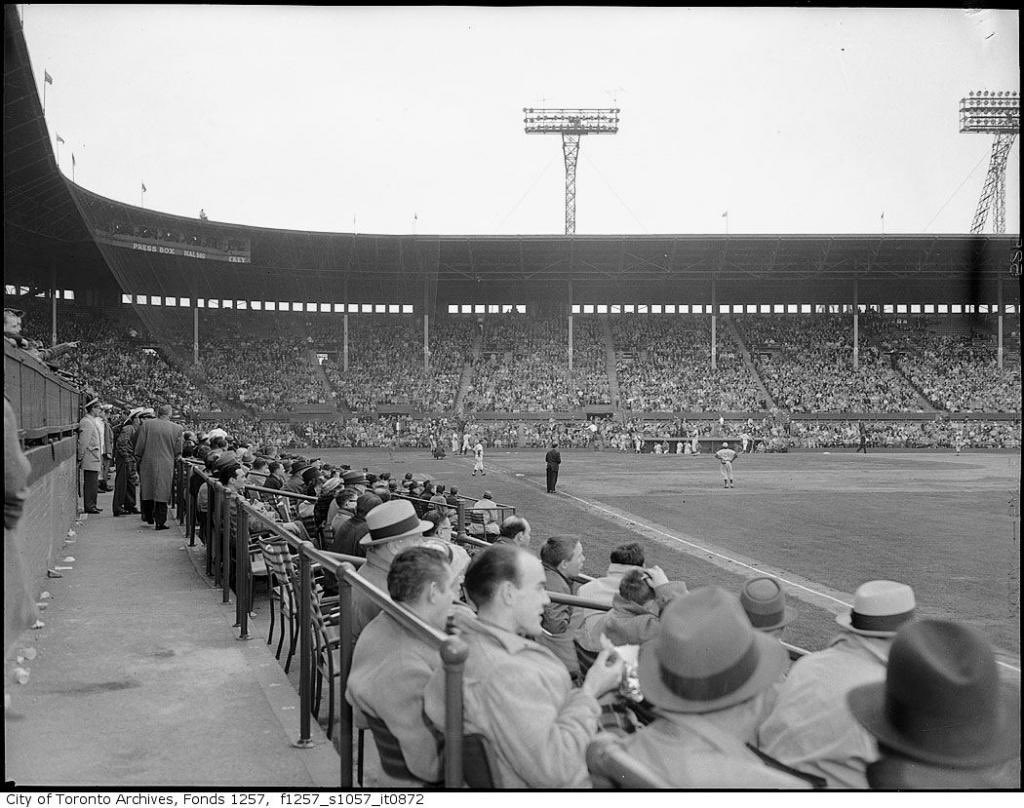 Maple Leaf Stadium in Toronto between the 1920s-60s.