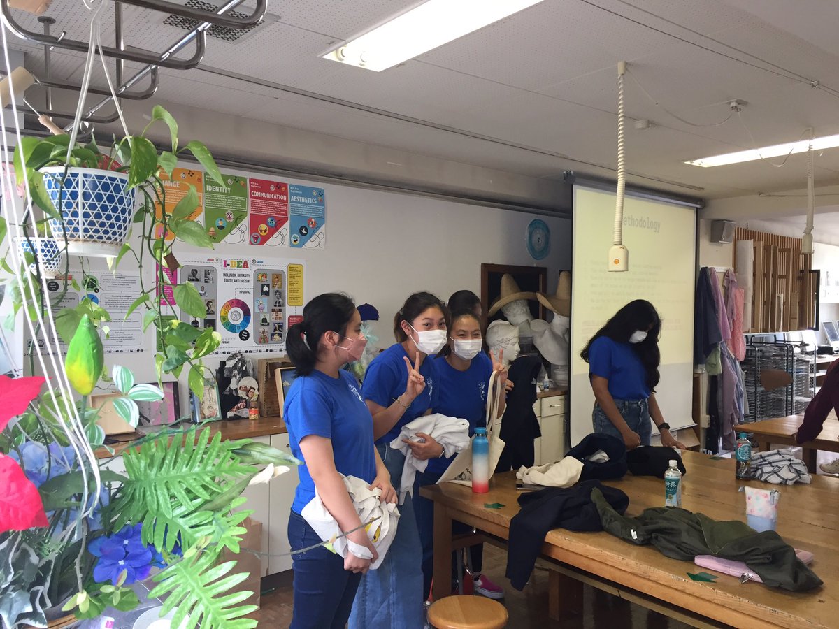 Happy St Raphaela Day!Students and teachers are doing many  service activities, including making masks, cleaning school areas, and painting murals.