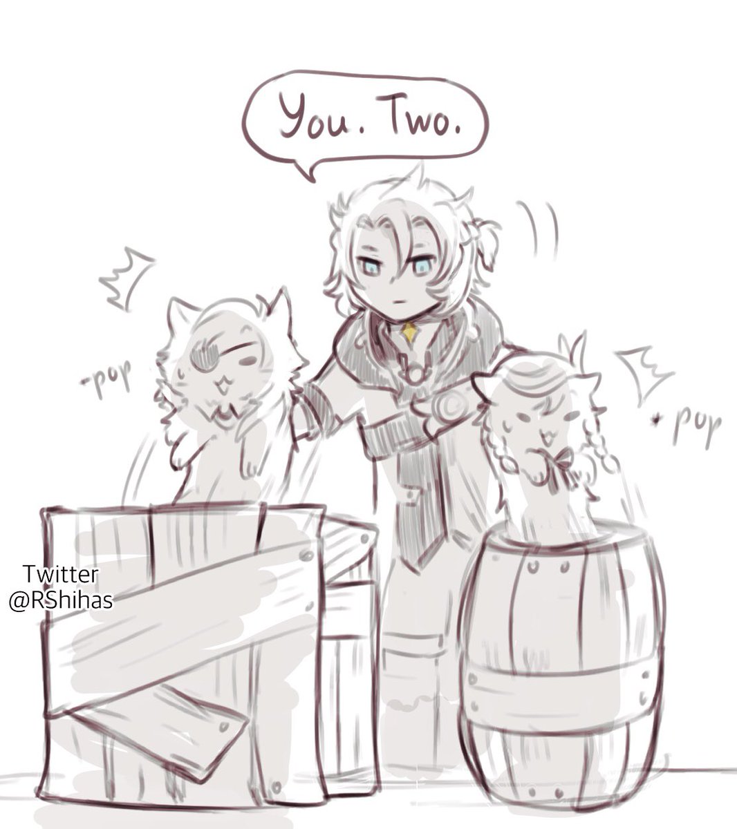 My first Windtrace event went like this.
Me (as Kaeya because he's fast) and Venti hid behind the domain which probably looks suspicious for 2 props to fit there
And Hunter Albedo, smarter than two of our brain cells combined, came straight up to catch us.
#原神 #GenshinImpact 