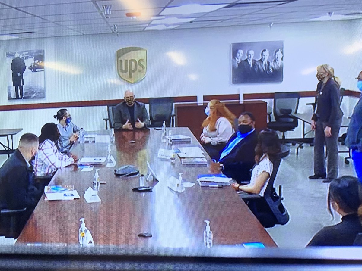 Red River District welcomes VP of Transportation Ken Seader who stop in at Lonestar Hub with Cliff McClain Red River OPs Manager and share Ups experiences, Knowledge with FSTS Zoom Class <a href="/lathearon/">Thero Reed</a> <a href="/cliffmcclain5/">cliffmcclain</a> <a href="/KenSeader/">Ken Seader</a> <a href="/joeboyleups/">Joe Boyle</a>