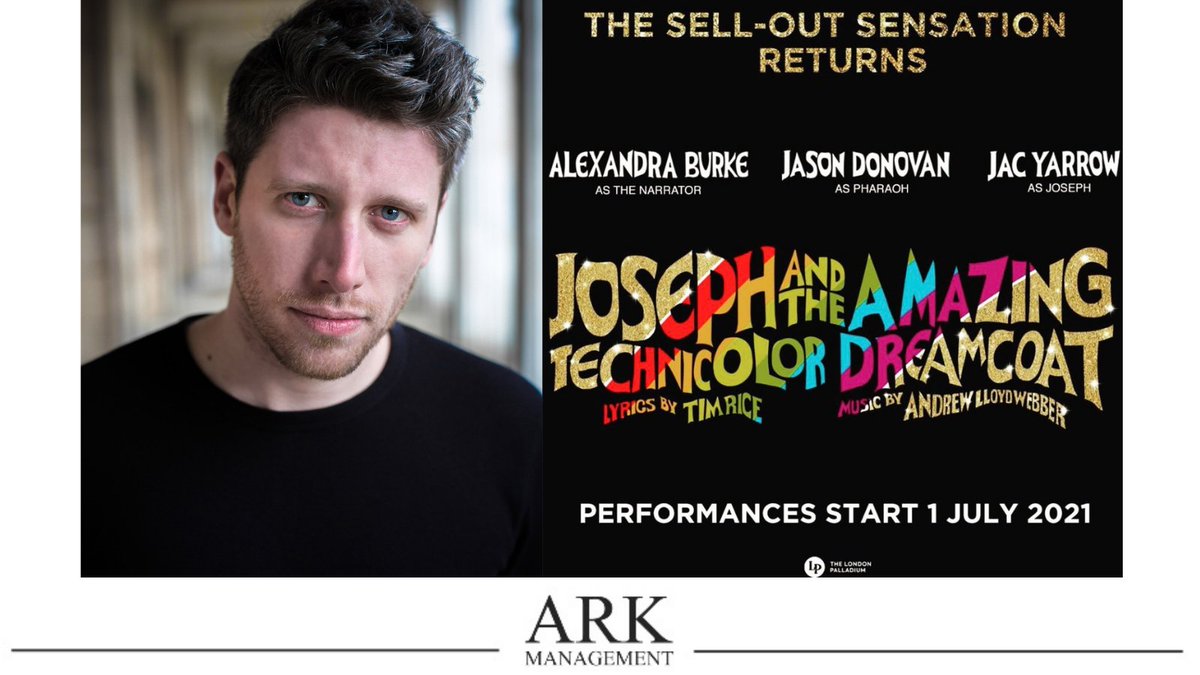 ArkMgmt's tweet photo. We are thrilled for LLANDYLL GOVE (@LlandyllGove), who joins the cast of @JosephMusical at The London Palladium this summer. ๐๐ช
#WestEnd #GoGoGoJo!
๐๏ธ https://t.co/yOfkl452hM https://t.co/dDkfmZLLwi