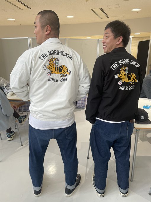 正規通販 美品 さらば青春の光 ザ森東 スウィングトップ レッド 赤 L