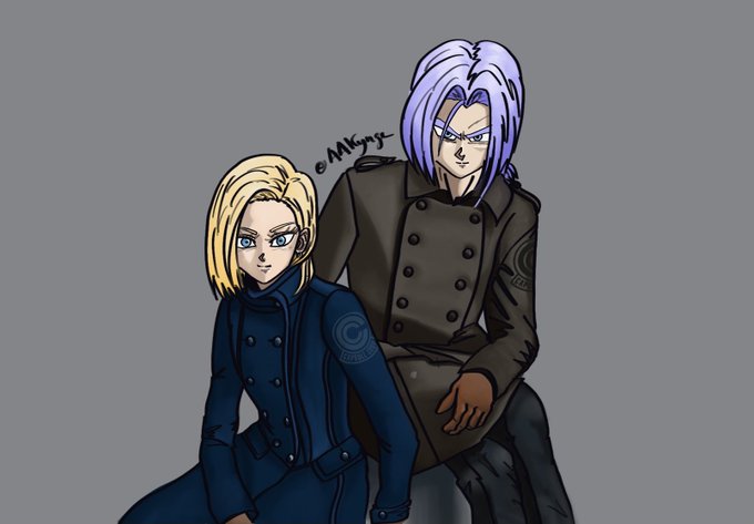 Ravernclouk on X: Android 17 Y 18 #DragonBall #DragonBallZ   / X