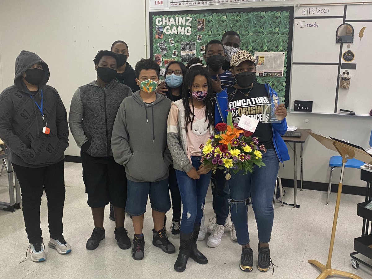 Thats right! Congratulations to the Broward County Council of Teachers of Mathematics-Math Teacher of the Year Ms.Katrice Dixon from Crystal Lake Middle School  <a href="/browardschools/">Broward County Public Schools</a> <a href="/BCCTM1/">Broward Math Council</a>  <a href="/Nora_Rupert/">nora rupert</a>  <a href="/BCPS7/">NORA RUPERT</a> <a href="/mrhhamm/">Horace A Hamm</a> <a href="/CSemisch/">Christine Semisch</a> @MathChainz <a href="/mrronclark_/">Ron Clark</a>  <a href="/clms1871/">CRYSTAL LAKE MIDDLE</a> <a href="/ShesdaBoss/">Nina McWhorter</a>