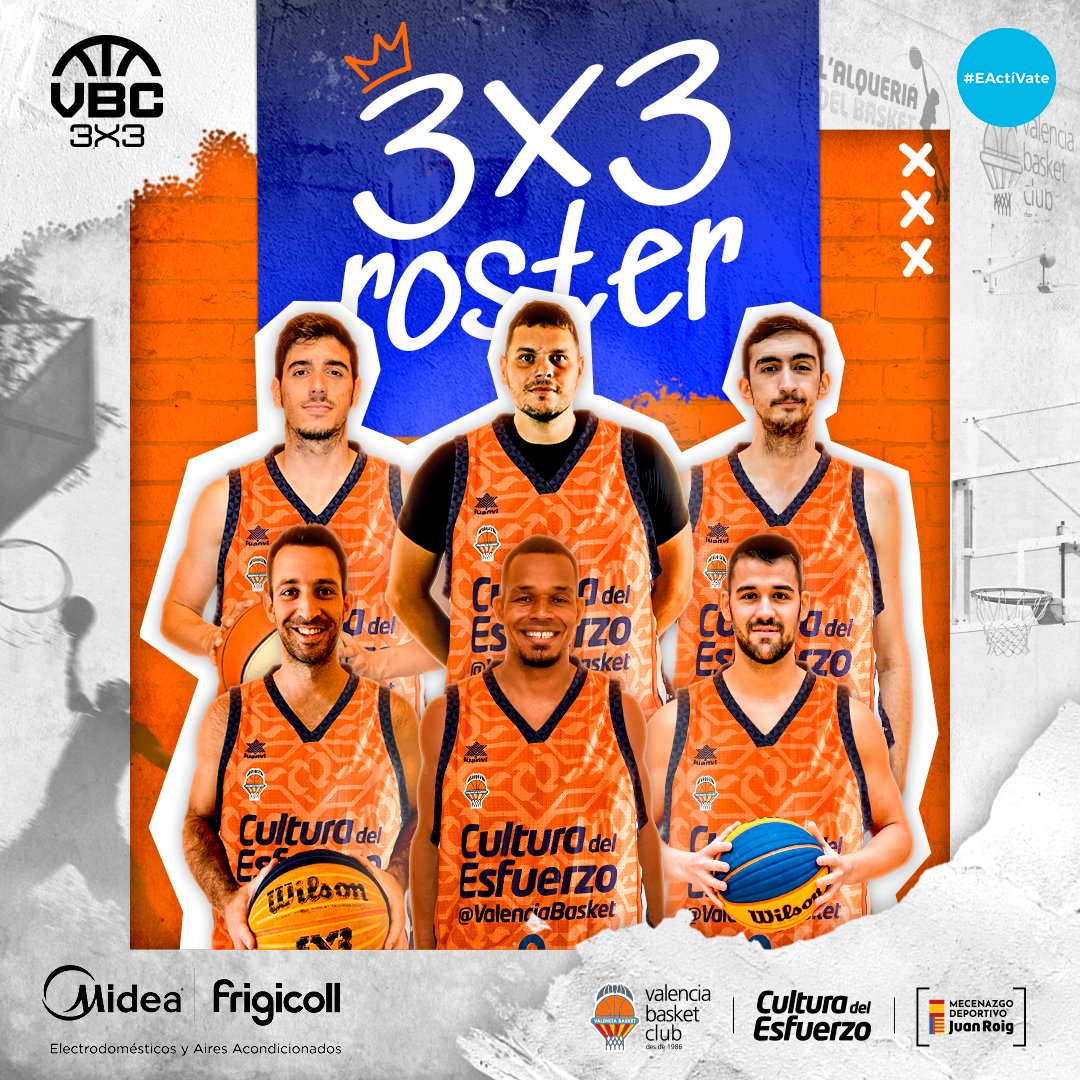 😍🧡 ESTO CRECE

Cas 👉 VBC inicia su andadura en el mundo del 3x3
bit.ly/3hrmJEn

Val 👉 VBC inicia el seu camí en el món del 3x3
bit.ly/3okJyLt

Eng 👉 VBC begins its journey in the world of 3x3 basketball
bit.ly/2SRYHZ9

🤝 <a href="/Mideaspain/">Midea</a>

#EActíVate