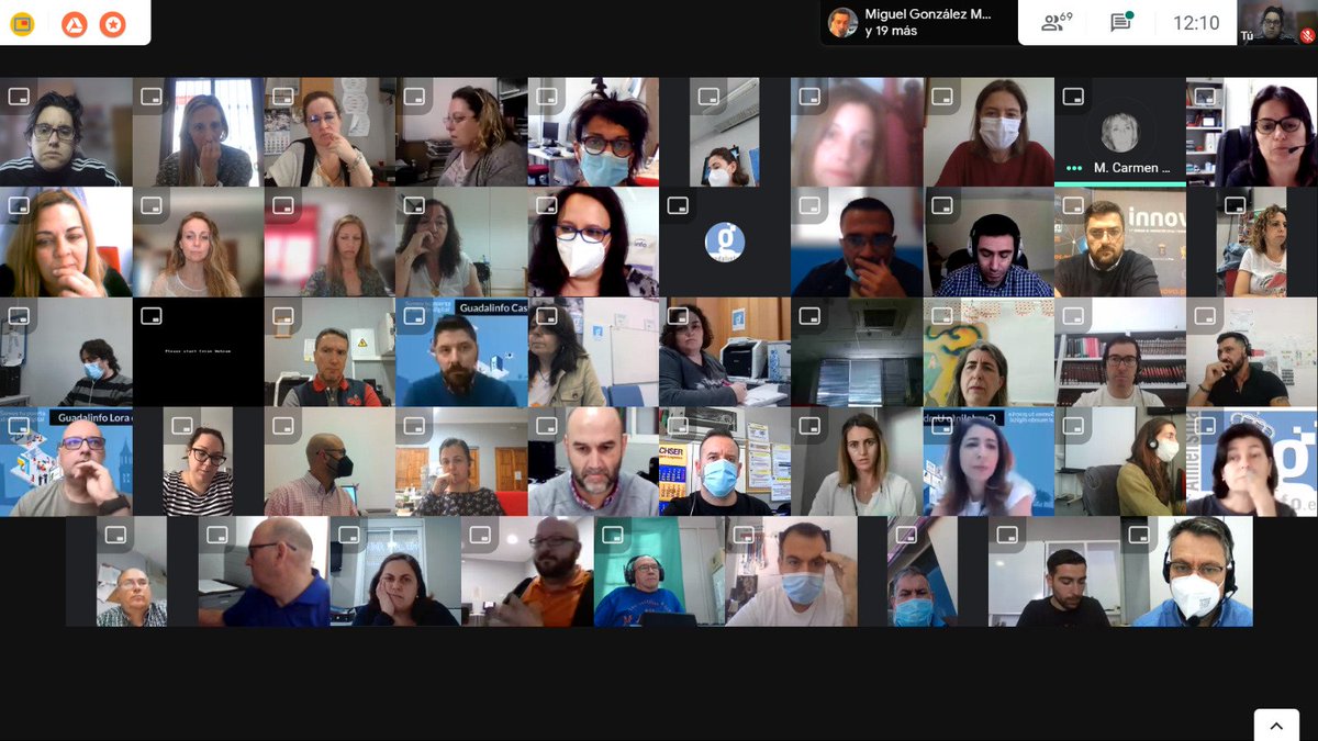 Hoy Reunión Provincial de agentes de innovación local  de centros de la <a href="/RedGuadalinfo/">Vuela Guadalinfo</a> en Sevilla donde nos formamos para comunicar mejor nuestras acciones a  la ciudadanía.
Gracias <a href="/MariquillaS/">Cristina Vera</a>
Broche de oro a <a href="/InnovaPilas/">INNOVA Pilas</a>, cita ineludible en el calendario anual.
#VidaDigital