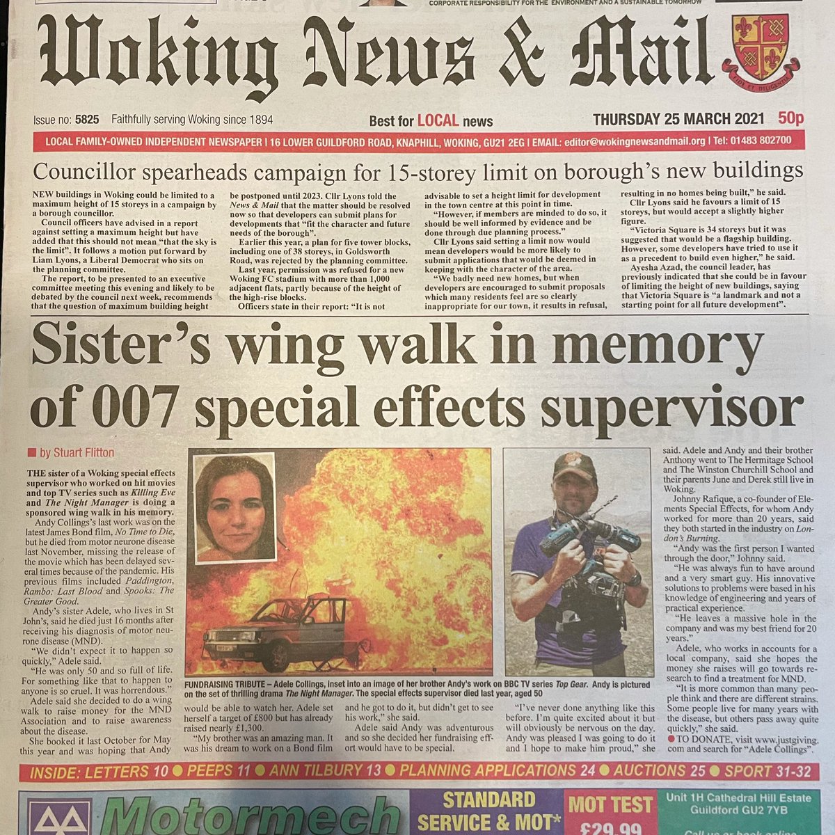 meacouk's tweet photo. Join us in cheering on Meaco’s bravest staff member Adele @adelecollings as she embarks on a #WingWalk challenge to raise money for the @mndassoc in memory of her late brother Andrew, a talented special effects supervisor👏🎬 To donate, please visit
https://t.co/uVv8FU11A3 https://t.co/NehKcgVvcJ